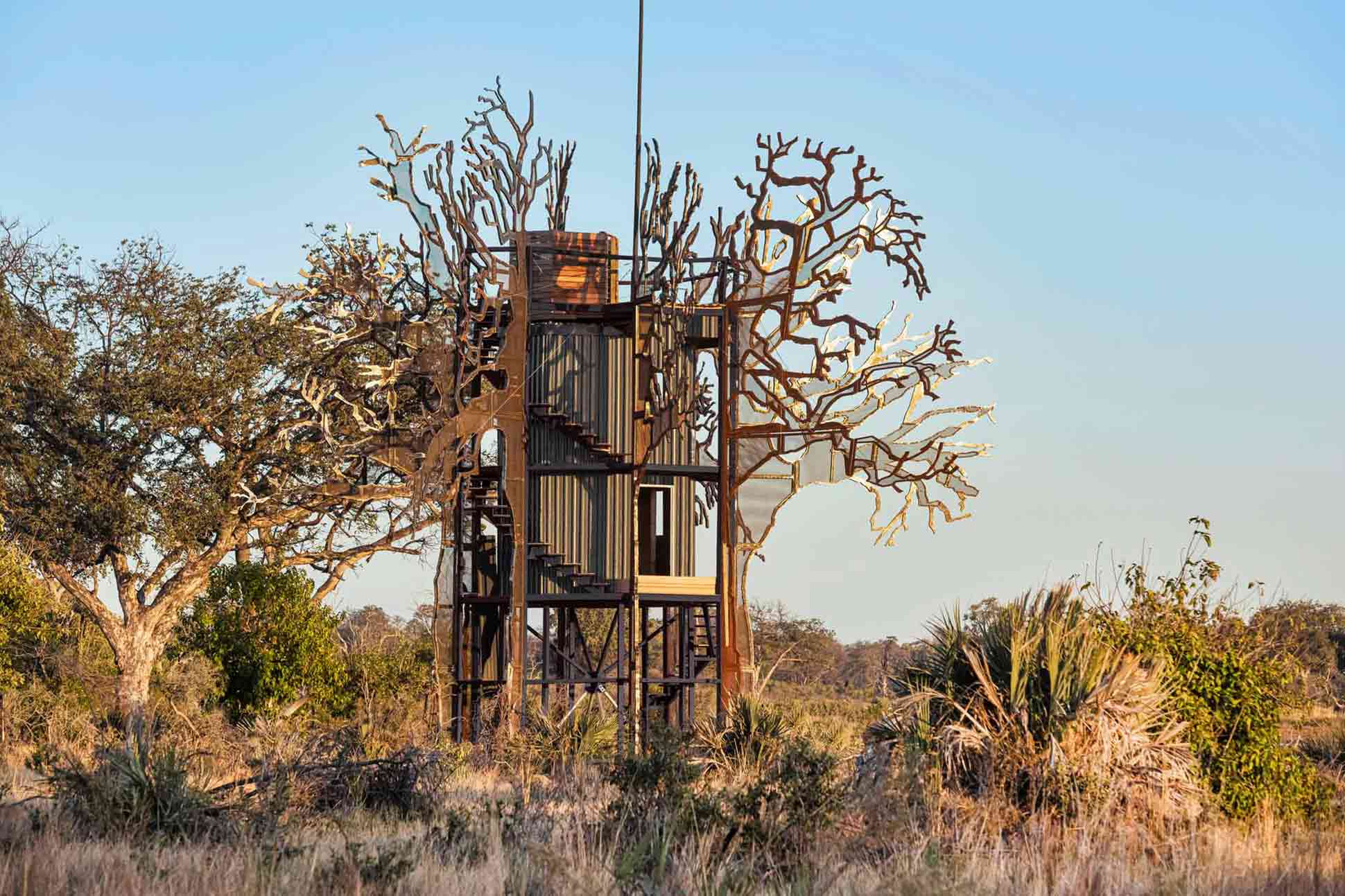 Baobob treehouse at Xigera, Botswana - – what's hot in OutThere travel this year?