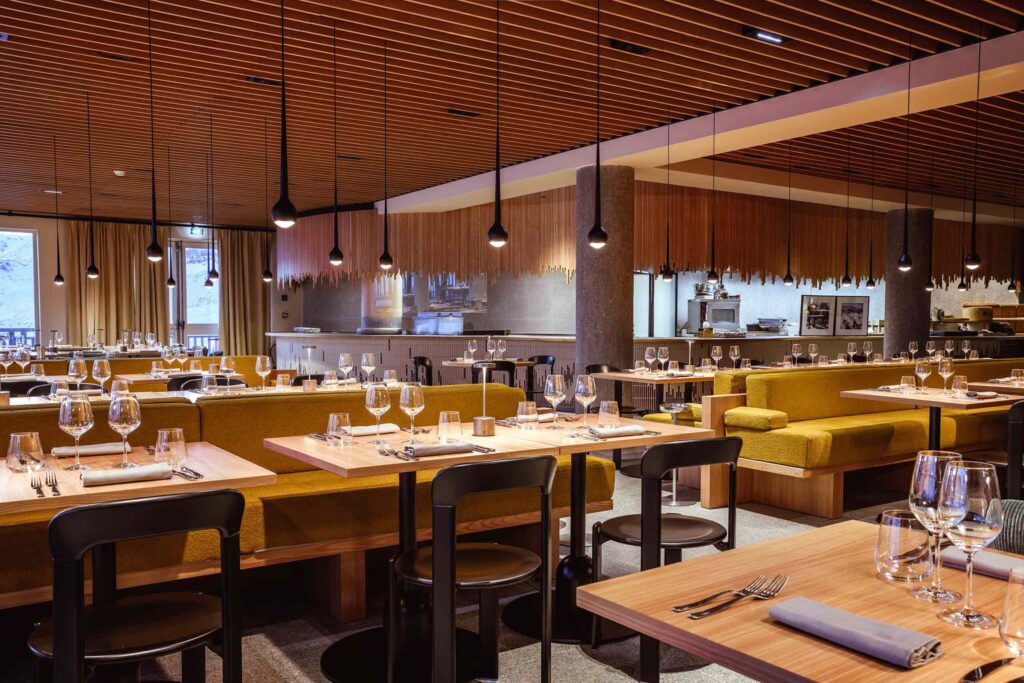 Casa Alta restaurant in Val Thorens, Les Trois Vallées, France
