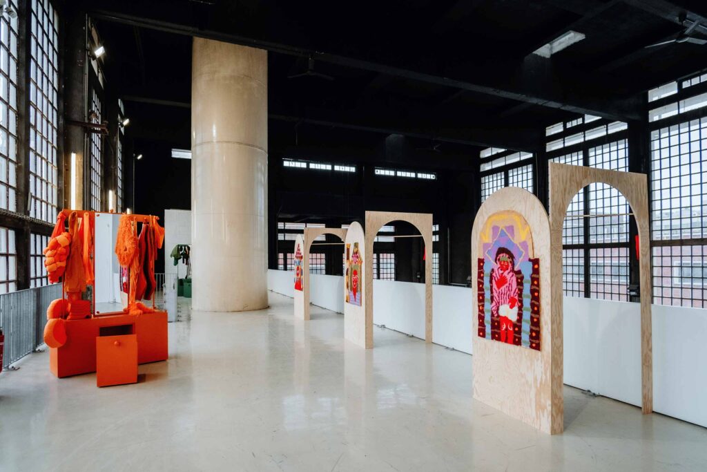 Insider Fondation Fiminco, where Banlieue art is exhibited