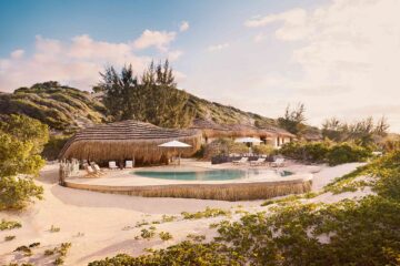 A pool at Kisawa Sanctuary, Benguerra Island, Mozambique