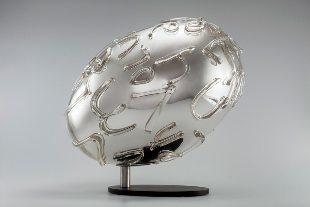 A contemporary work of art at Studio Berengo in Venice, Italy