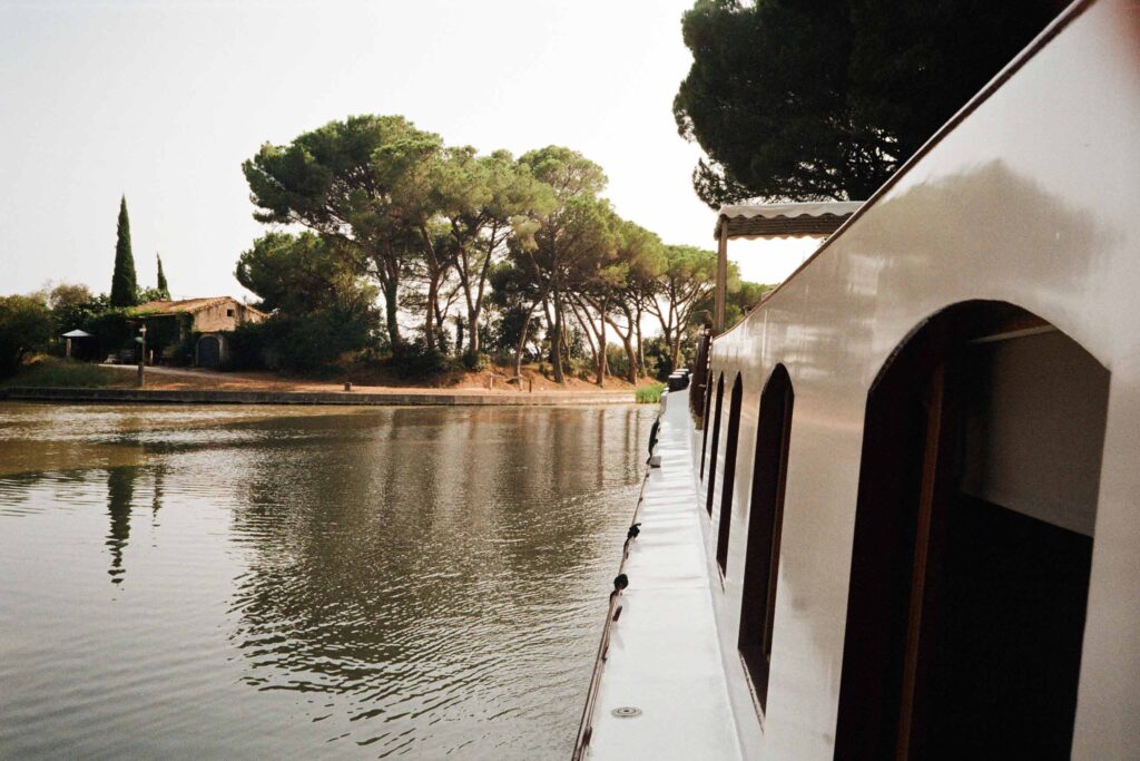 View from one of the boats of Les Bateaux Belmond
