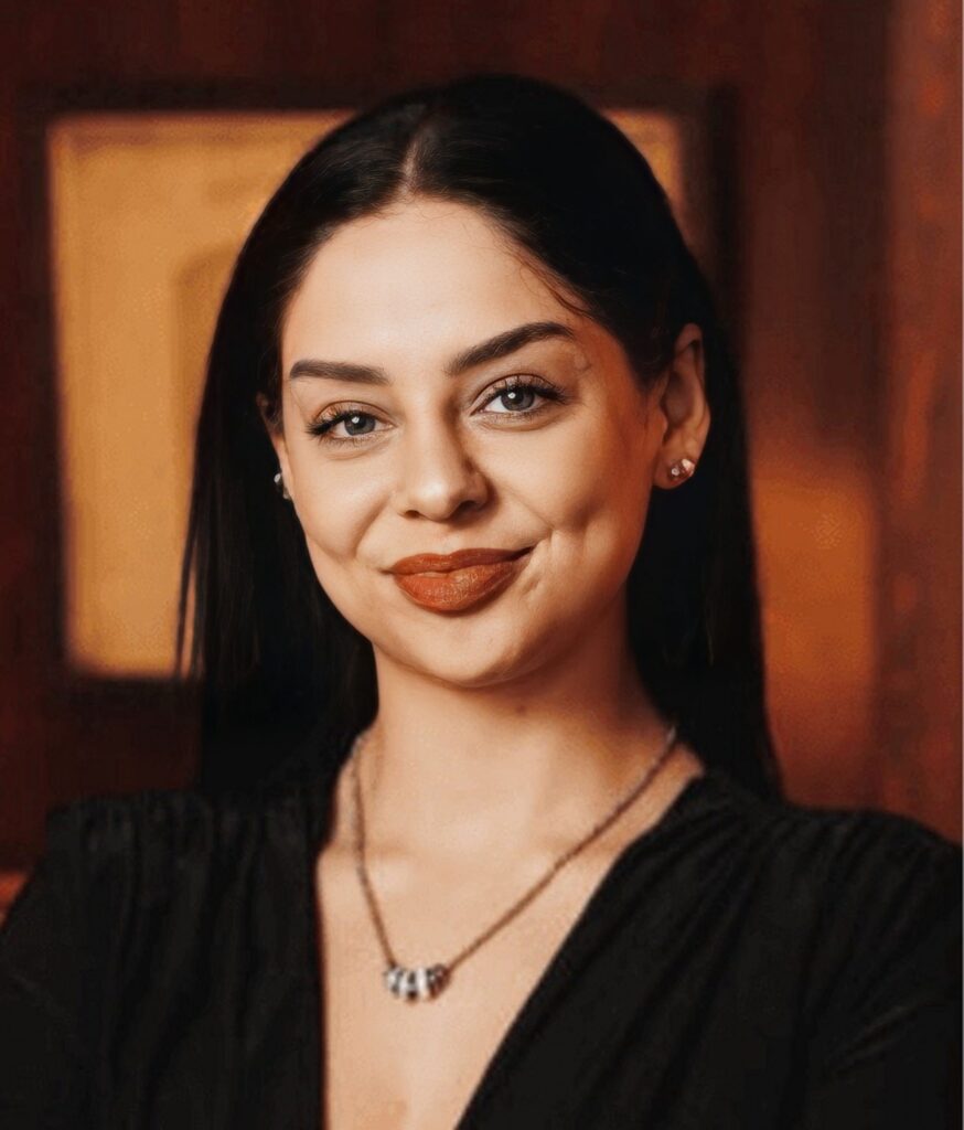 Portrait of Eljesa Saciri, General Manager, The Mandrake