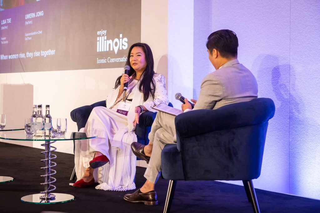 Lisa Tse and Uwern Jong at Icons of Inclusion 2025