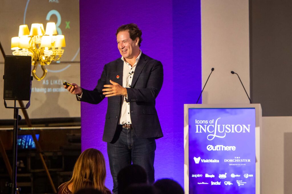 The Strengths Explorer Mark Julian Edwards at Icons of Inclusion 2025