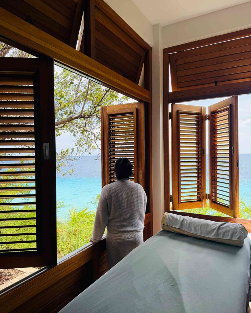 Woman at Karakter Spa Curacao