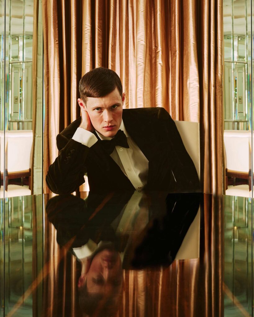 Jill Leflour photographed at The Corinthia Hotel London