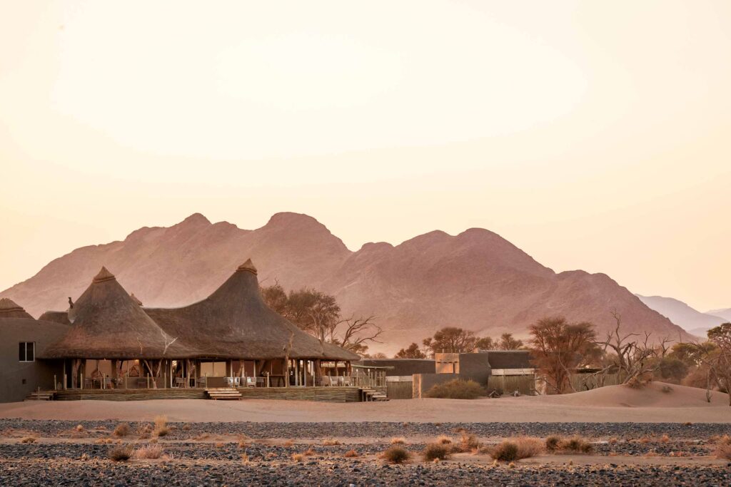 Sunrise at Little Kulala, Sossusvlei, Namibia