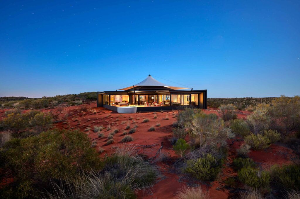 Dune Pavilion at Longitude 131°, Yulara, Australia