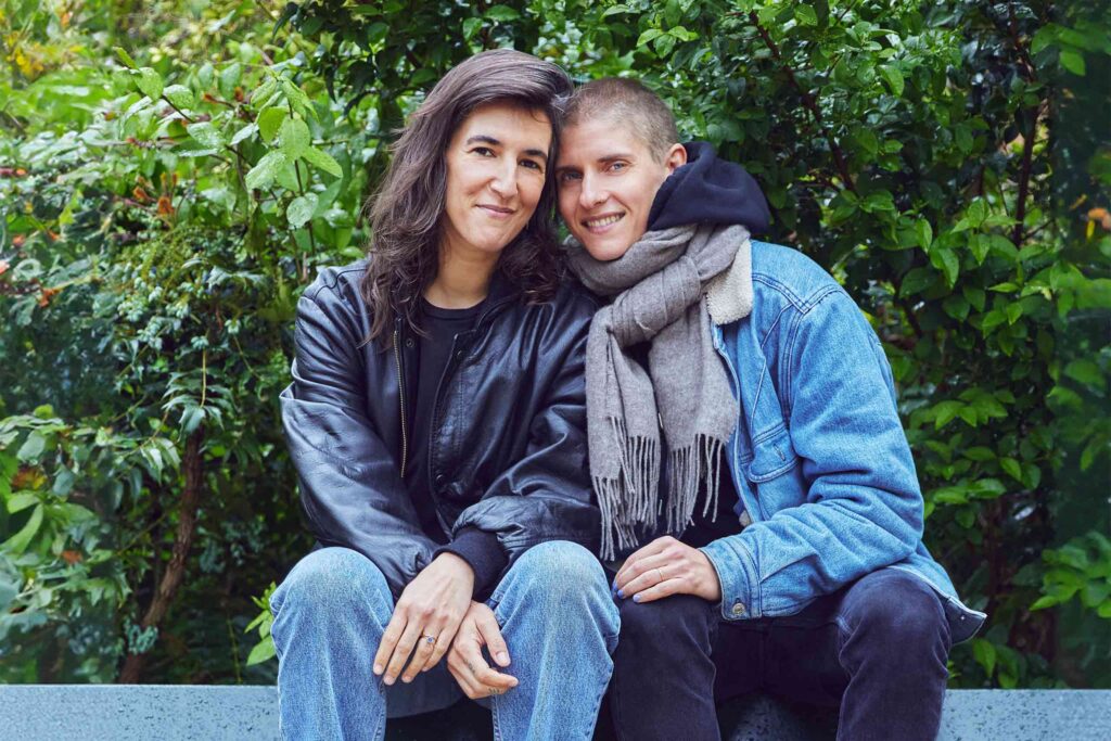 Portrait of Marie Patouillet and Soraya Garlenq