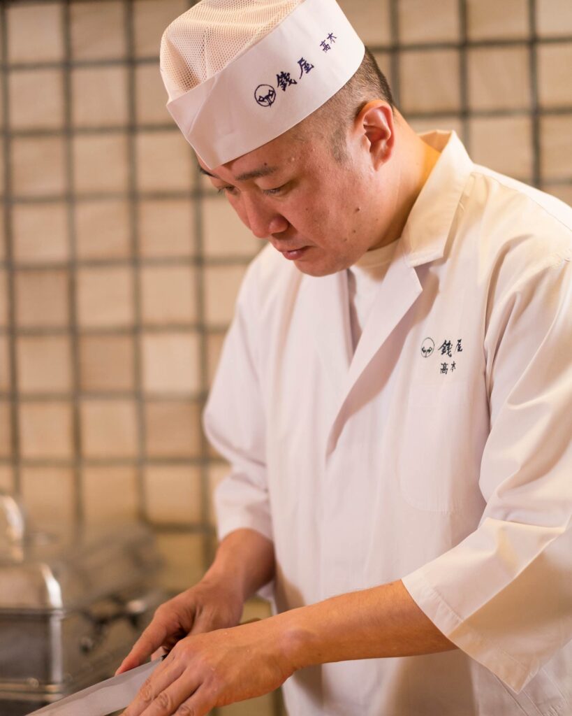 Chef Shinchiro Takagi of Relais & Chateaux restaurant Zeniya in Kanagawa, Japan