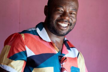 Portrait of Juma Mkwela of Juma Art Tours, Cape Town, South Africa