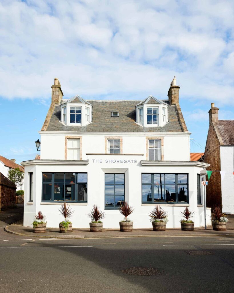Exterior view of The Shoregate, Crail, Scotland, United Kingdom