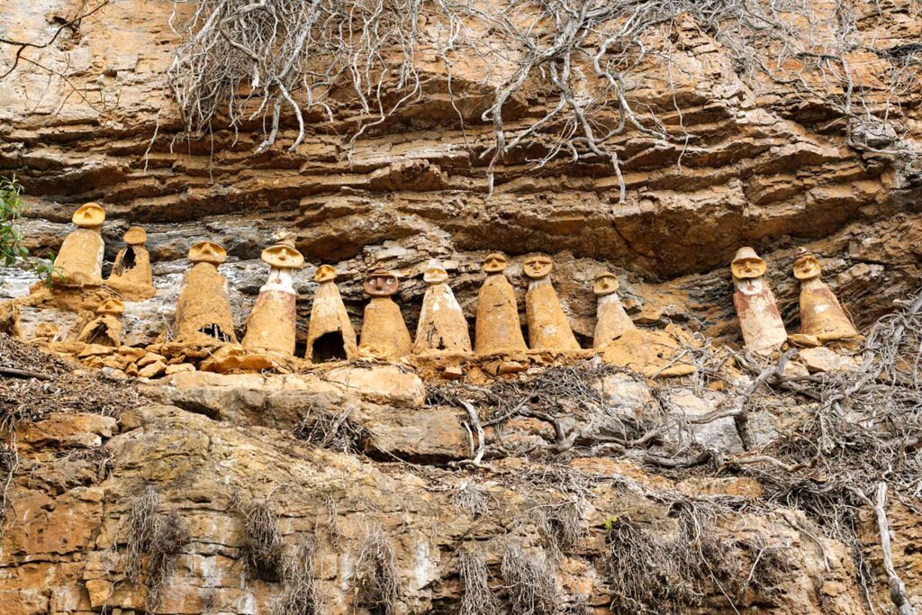 The lost sarcophagi of Chachapoya cloud forest in Peru, White Desert Dr. Jones Collection