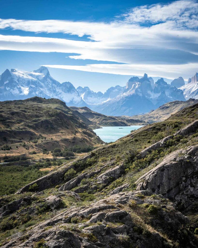 View of Patagonia during a White Desert Dr. Jones Collection adventure